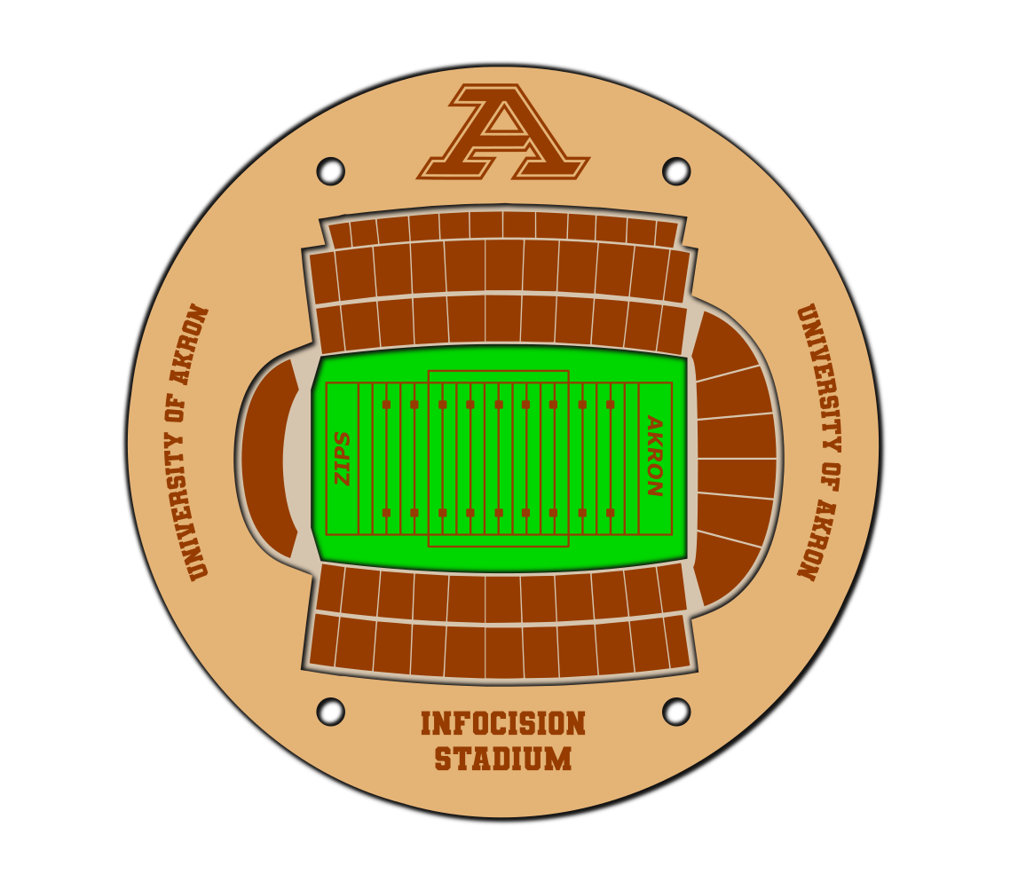 College Coasters 4-5"