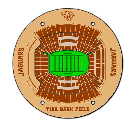 Jacksonville Jaguars Coaster SVG