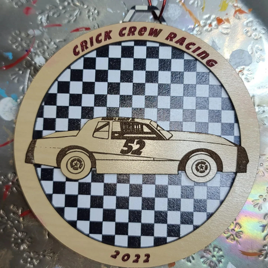 Monte Carlo Street Stock Ornament