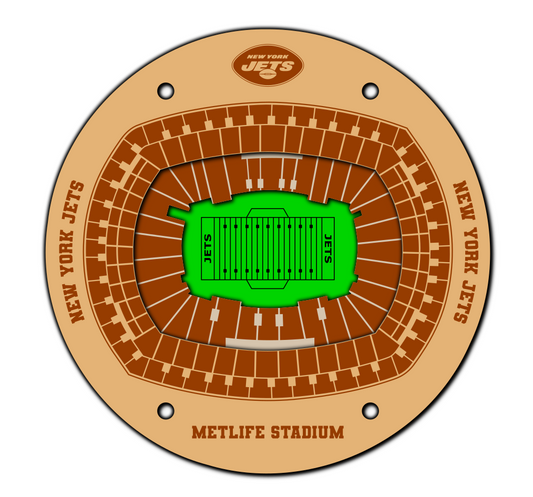 NY Jets Coaster SVG