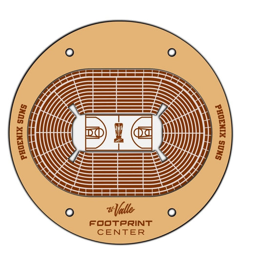 Phoenix Suns Basketball Stadium Coaster SVG