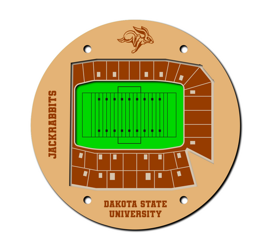 South Dakota State University Coaster SVG