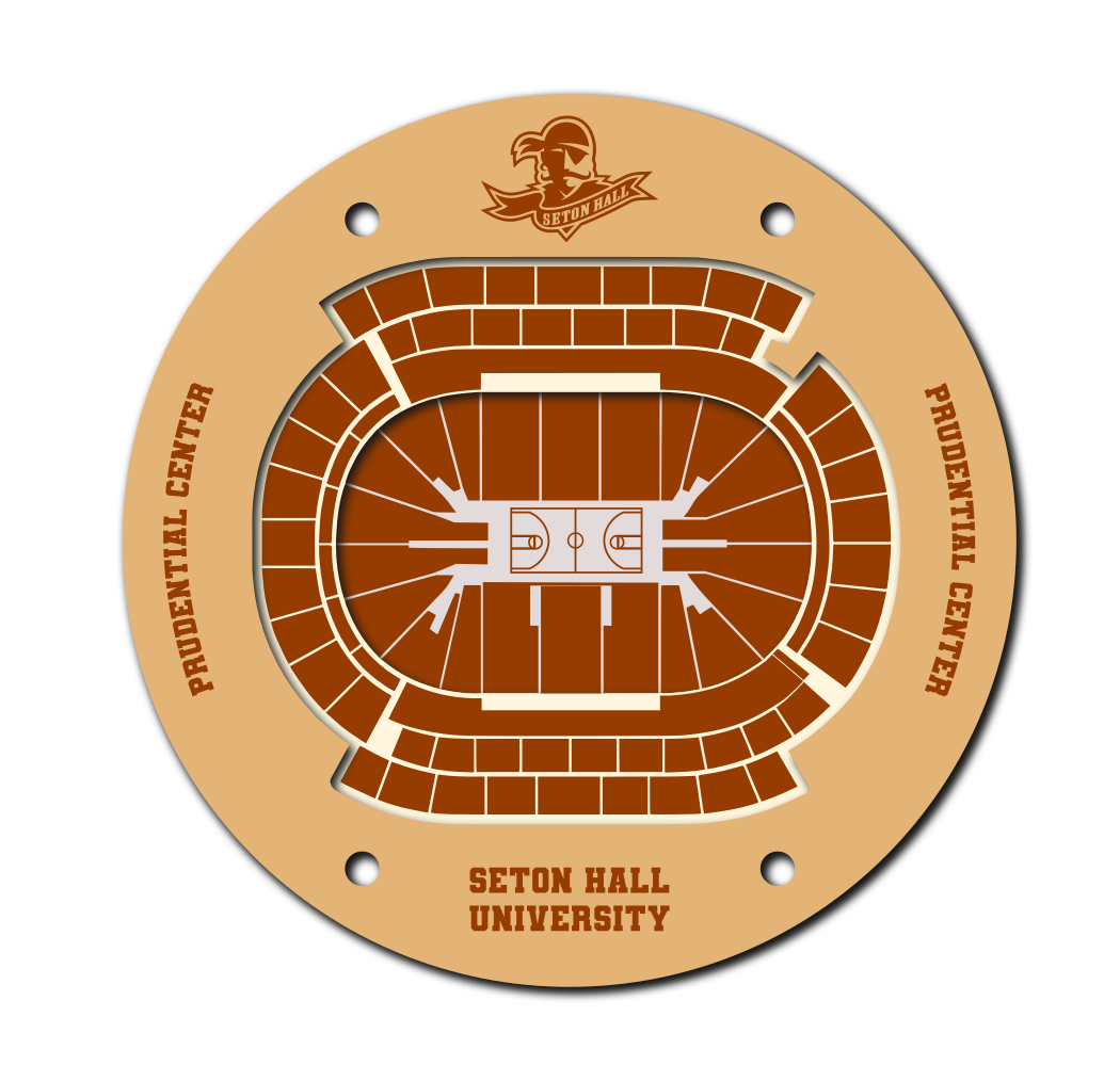 Seton Hall University Coaster SVG