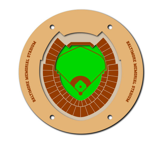 Baltimore Memorial Stadium SVG Digital File