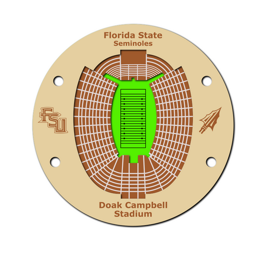 Florida State Coaster SVG