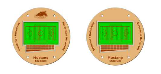 Stevenson University Coaster SVG