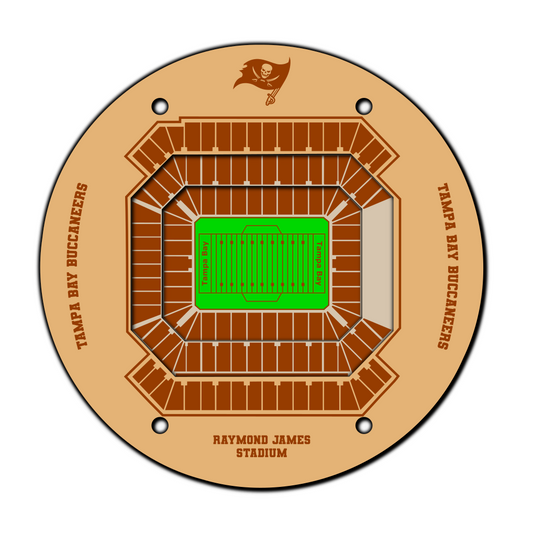 Tampa Bay Buccanears Coaster SVG