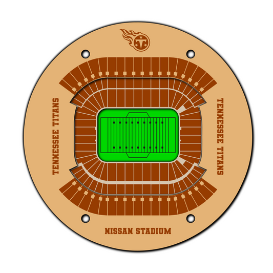 Tennessee Titans Coaster SVG