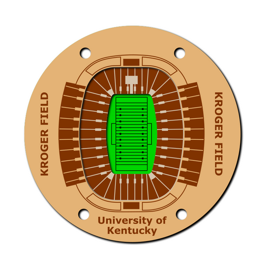 Kroger Field Football Stadium U of Kentucky -  SVG