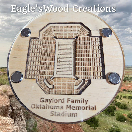 Gaylord Family Oklahoma Memorial Football Stadium -  SVG file